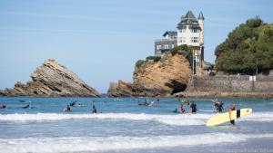 Biarritz - einst Jetset-Metropole, heute auch ein Anziehungspunkt für Wassersportler
