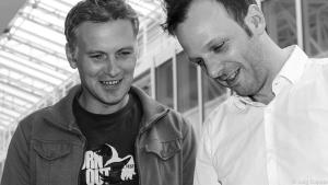 Stefan Hawelka (links) und Florian Hutzler von der Universität Salzburg