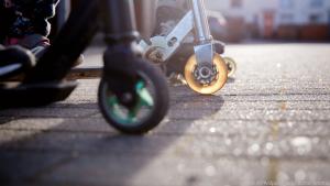 Wichtig ist, dass Roller auf die Körpergröße von Kindern abgestimmt sind