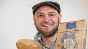 Ralph Haydl verkauft seit einigen Jahren Pilzzuchtsets für zu Hause