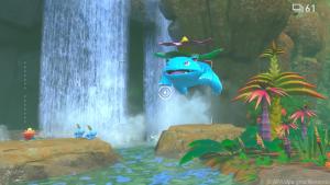 Für dias Bild von Bisaflor vor einem Wasserfall gibt es sicher eine gute Bewertung