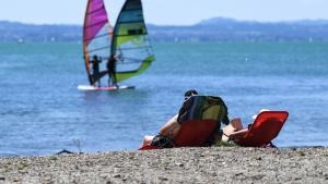 Wassersport kann sehr anstrengend sein