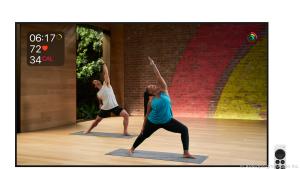Mit dem Apple TV 4K kann man auch Fitnessangebote per App nutzen
