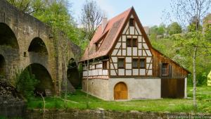 An manchen Stellen sieht Rothenburg wie aus die Kulisse eines Märchenfilms