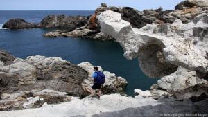 An der Costa Brava sind viele bizarre Felsformationen zu entdecken