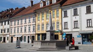 Die Altstadt von Kranj ist sehenswert und lohnt einen Bummel