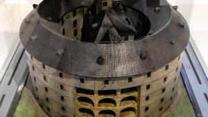 Ein Modell des 1784 eröffneten Narrenturms
