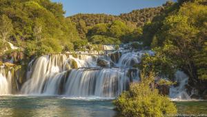Der Skradinski Buk ist der schönste Wasserfall des Krka-Nationalparks