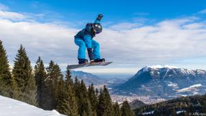 Snowboarder verletzen sich häufig an Schulter, Arm oder Hand