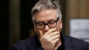 FILE PHOTO: Actor Alec Baldwin leaves court in the Manhattan borough of New York City