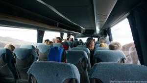 Bei Busreisen liegt die Altersgruppe gewöhnlich bei 50 plus