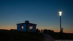 Um die Lichtverschmutzung zu reduzieren, wurden die Laternen umprogrammiert