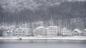 Der Binzer Strand kann auch im Winter schön sein