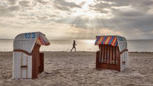 In Scharbeutz ist die Strandkorb-Saison beendet