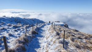 Auch im Winter begehbar: Wanderwege im bayerischen Voralpenland