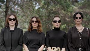 Kika Edgar, Adriana Louvier, Marimar Vega und Litzy in "Pact of Silence"