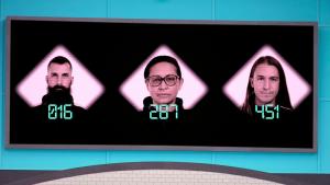 Die drei Finalist:innen von "Squid Game: The Challenge"