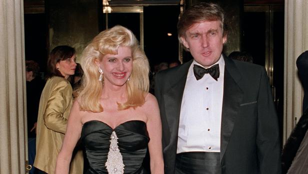 Donald und IVana Trump waren von 1977 bis 1992 verheiratet.