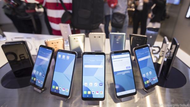 Unzählige Smartphones sind auf dem Markt