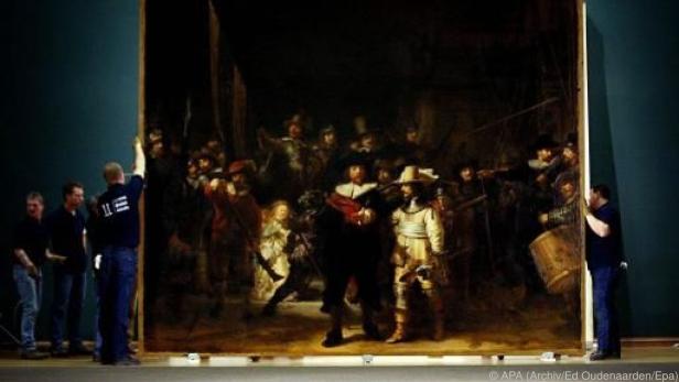 "Die Nachtwache" ist eines der berühmtesten Gemälde der Welt