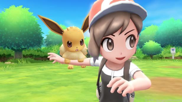 Lustige Jagd nach neuen Taschenmonstern in "Pokémon: Let·s Go Evoli"