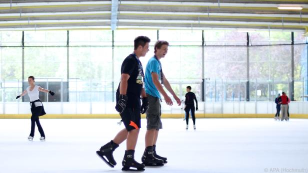 Eislaufen fördert die Ausdauer