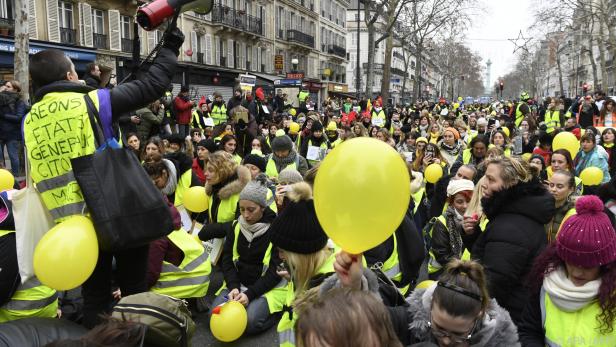 Die Demonstrationen in Frankreich dauern an