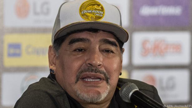 Maradona kämpft seit längerem mit gesundheitlichen Problemen