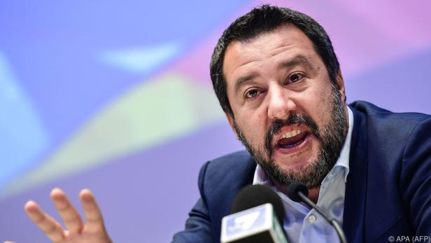 Italiens Innenminister Matteo Salvini steht in der Kritik