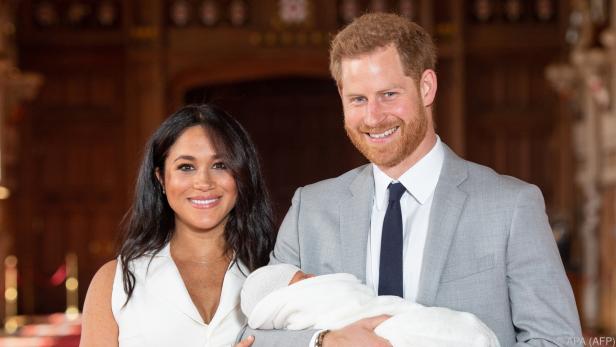 Das erste Kind von Meghan und Prinz Harry ist ein Bub