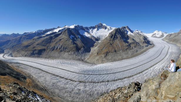 Der Rundweg Eggishorn führt zu mehreren Aussichtspunkten