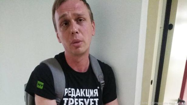 Russischer Journalist Iwan Golunow wurde am Donnerstag festgenommen