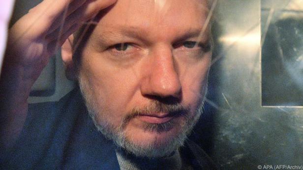 Der WikiLeaks-Gründer ist derzeit in Großbritannien in Haft