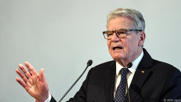 Deutscher Alt-Präsident Joachim Gauck
