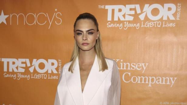 Delevingne mit Rede bei "Trevor Project"-Gala