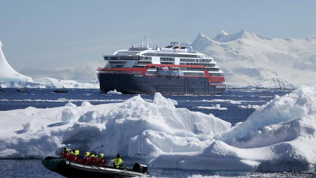 Der Start der "Roald Amundsen" von Hurtigruten verzögert sich