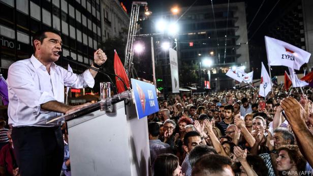 Regierungschef Alexis Tsipras muss mit Wahlschlappe rechnen