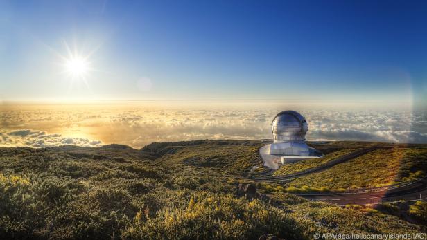 Auf dem höchsten Punkt von La Palma können Besucher den Himmel beobachten