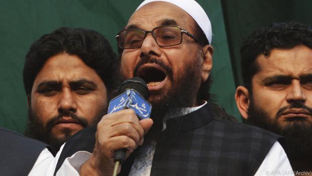 Hafiz Saeed wird Terrorismusfinanzierung vorgeworfen