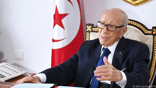Der tunesische Staatschef verstarb im Alter von 92 Jahren