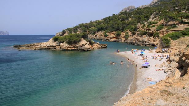 Der Strand von S'Illot ist selbst im Sommer nicht sonderlich überlaufen