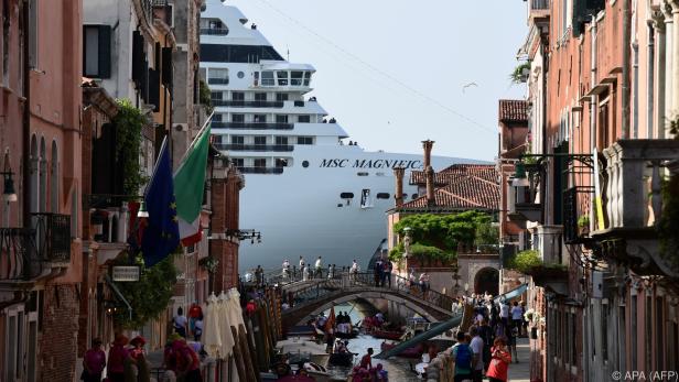 Venedig leidet unter dem Kreuzfahrt-Tourismus