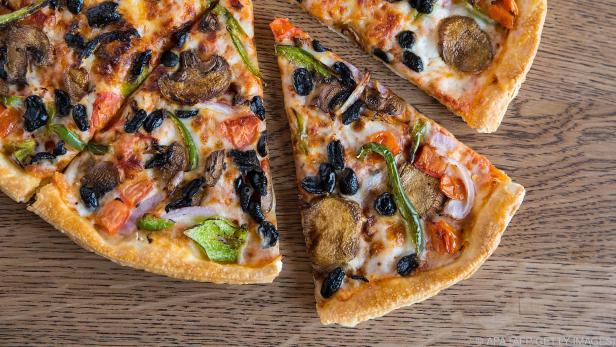 Vegetarische Pizza steht im Sommer hoch im Kurs