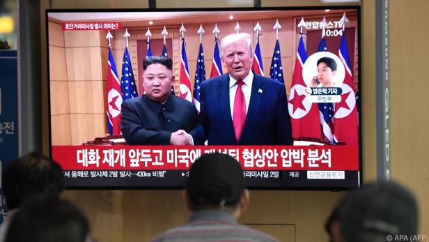 "Kim möchte mich nicht enttäuschen", teilte Trump mit