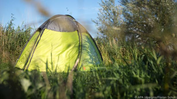 Beim Urlaub im Zelt ist man der Natur am nächsten