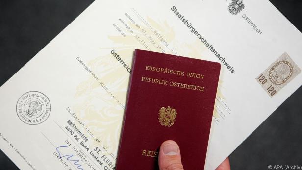 5.349 Personen erhielten die österreichische Staatsbürgerschaft