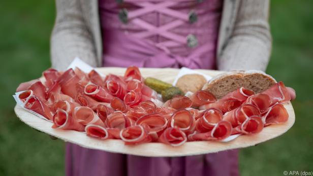 Hauchdünne Speckscheiben schmecken besonders gut