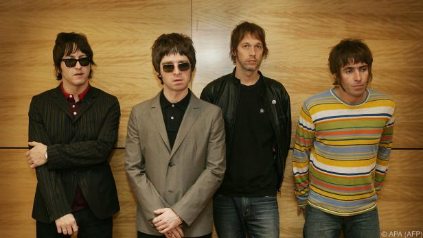 Oasis vereint: Ein Bild aus besseren Tagen