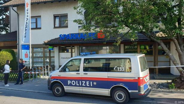 Am Freitag hatte ein Mann eine Bankfiliale in Lustenau überfallen