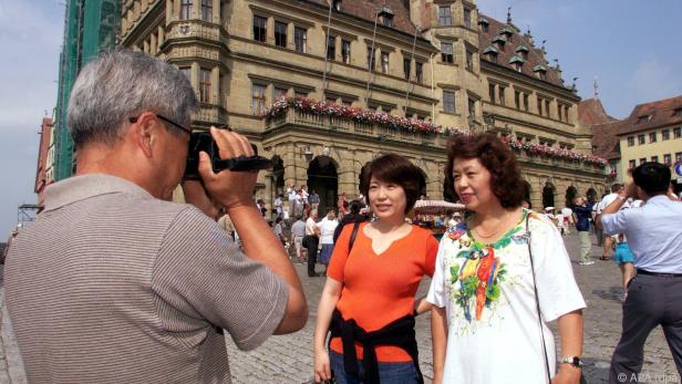 Japanische Touristen sind die beliebtesten